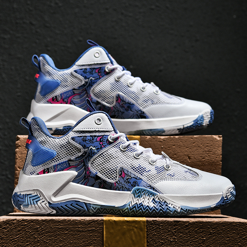Basketball Shoes Boys 2024 New Spring and Autumn High-top Non-slip Boys Practical Sneakers for Middle School Students sneaker Basketball Shoes Boys 2024 New Spring and Autumn High-top Non-slip Boys Practical Sneakers for Middle School Students sneaker