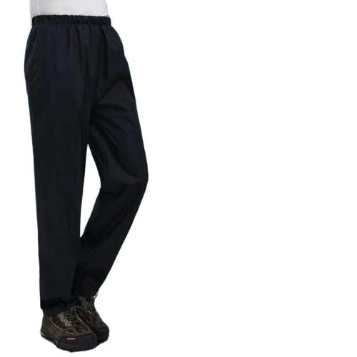 Rainproof rain pants for men and women, single piece, lower body, for delivery, double-layered, breathable, wear-resistant, for motorbike and electric bike riding, heavy rain pants