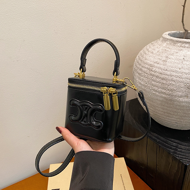 クロスボーダー多用途ニッチレトロコントラストカラーメイクアップバッグ小さなスクエアバッグレディースバッグショルダーバッグファッショントレンドクロスボディバッグ|undefined