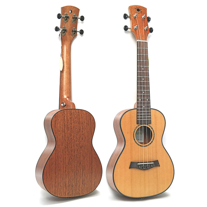 23 -inch red pine peach blossom heart single board Ukulele Ukulele UK Lili Hawaiian little guitar