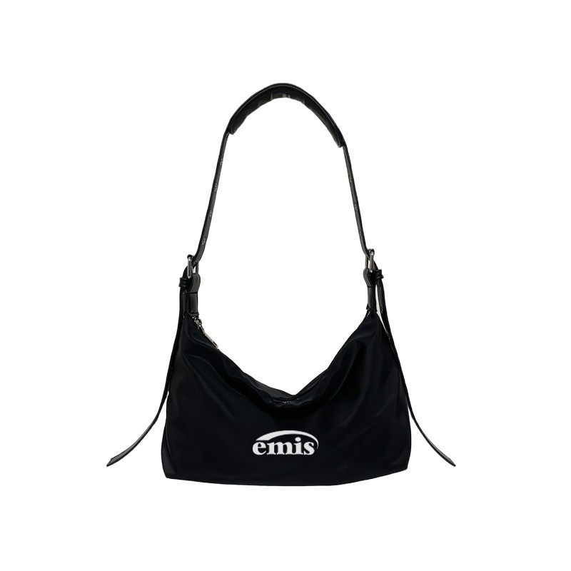 Cross-border Korea EMIS Nylon Commuter Women's Bag, Cool Girl Style Baguette Shoulder Bag, Casual Crossbody Bag - Thumbnail 5