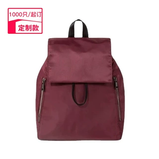 厂家定制抽绳背包 女双肩包纯色牛津布厂家生产跨境热销收纳包
