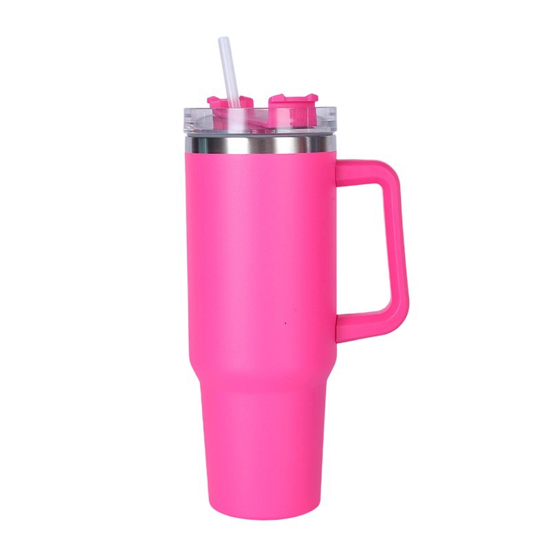 Vaso de Hielo de Alta Gama, Vaso para Auto de 40 oz, Vaso Aislado de Acero Inoxidable 304, Vaso de Agua para Auto de Gran Capacidad, Personalizable