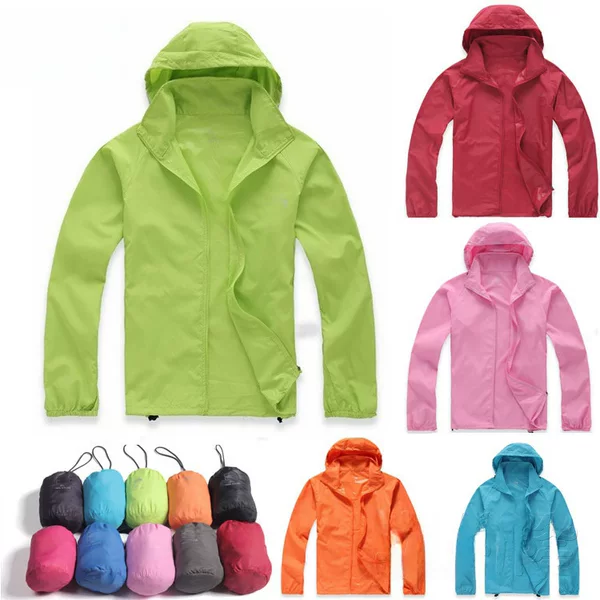 Manufacturer Wholesale Light Board Outdoor Skin Windbreaker Quick-Drying Clothing Men's and Women's Sun Protection Clothing Skin Clothing Can Be Printed with Logo