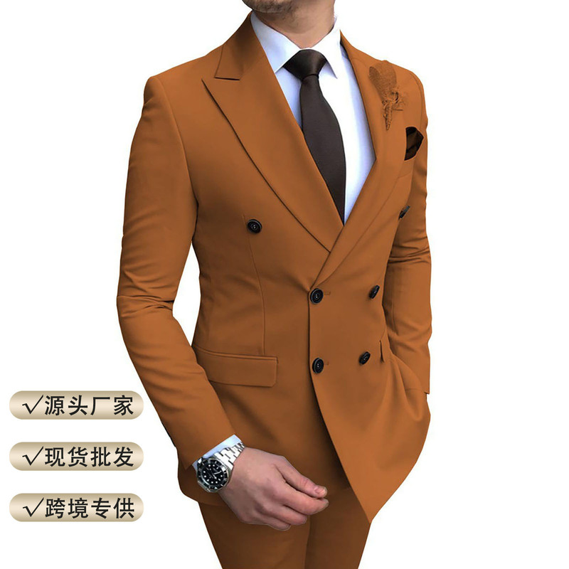 A generation of men's suit two-piece spot men's suit suit casual business suit men