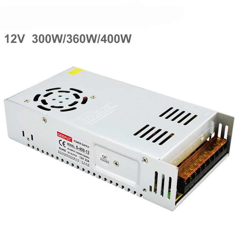 12V / 30A / 400W GEPT LED Switch Power Strip Lighthouse Outdoor Lightbox Transformer Module
