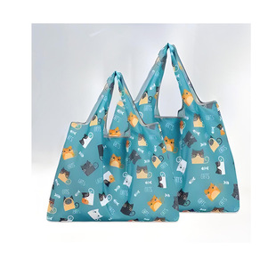 Production of Customized Logo Acrylic Cloth Bundle Flap Pocket Pants 100% Nylon Satchel Environmental Protection Bag Foldableing Shopping Advertising Cloth Bag