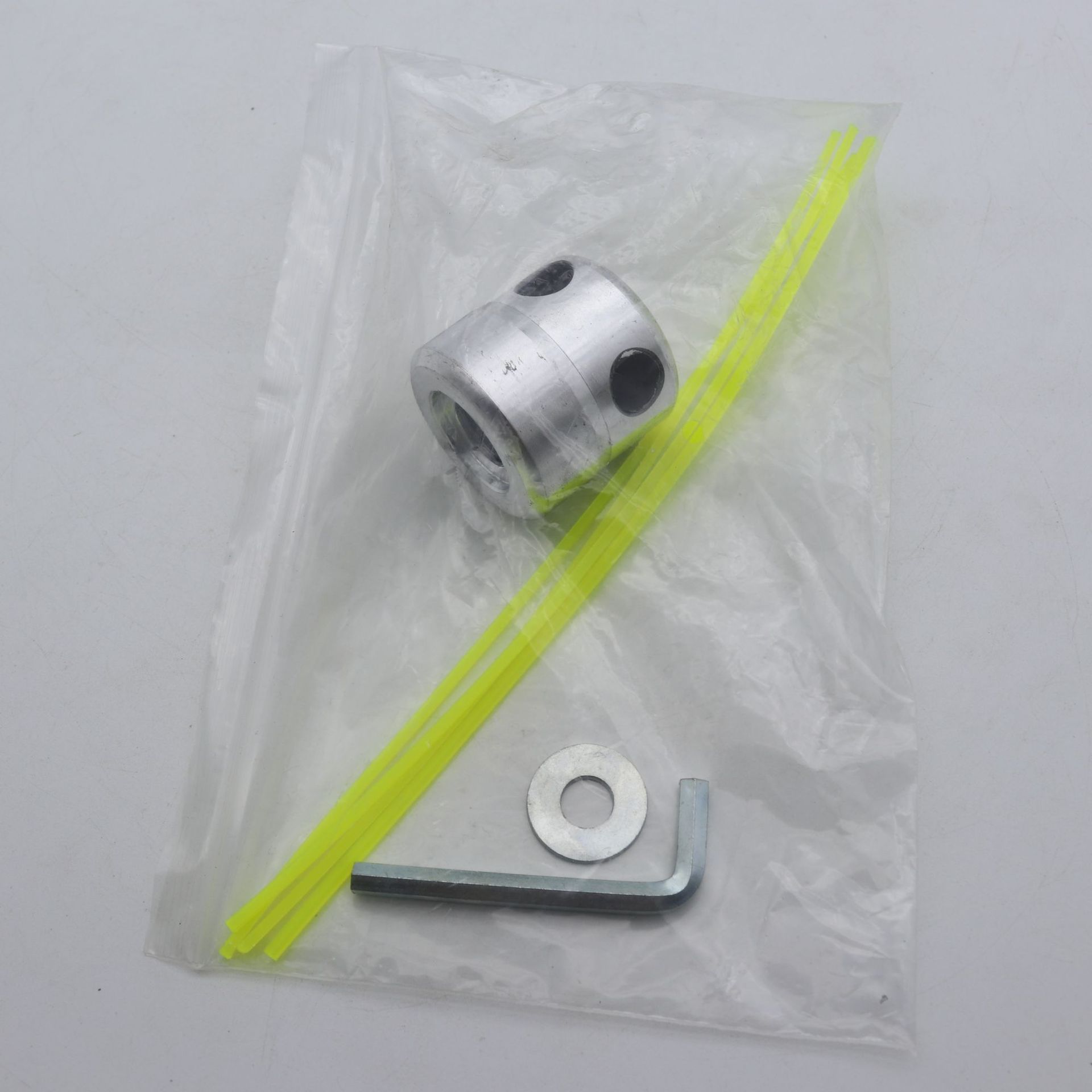 割草机打草头 割灌机配件背负式斜跨式四冲程打草机铝柱打草头