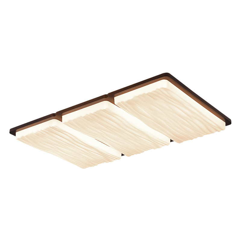 Iluminación de techo de estilo medieval francés retro retro creativo lámpara de dormitorio de espectro completo de protección de ojos sala de luz Zhongshan 357L
