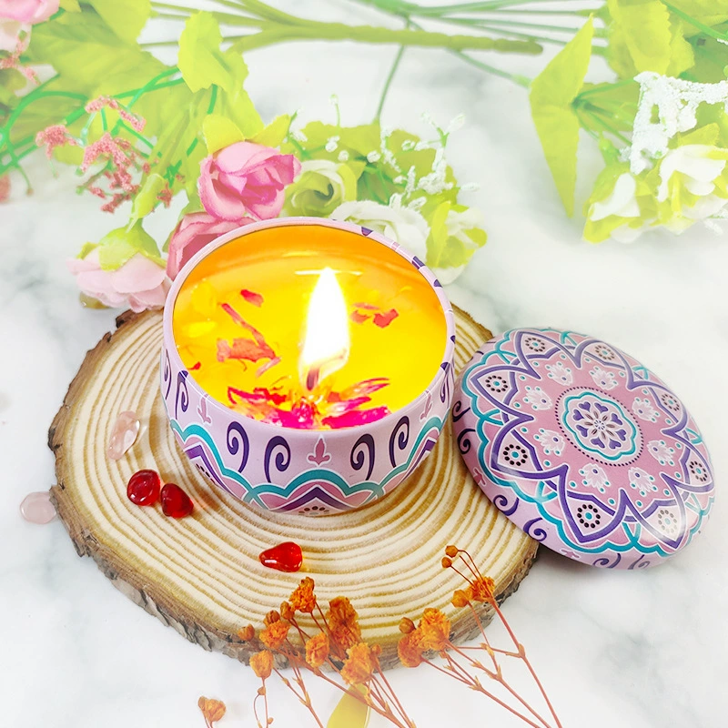 Флорель aromatherapy ароматическая свеча с цветочным ароматом, декоративная банка или набор подарков, несколько цветочных запахов