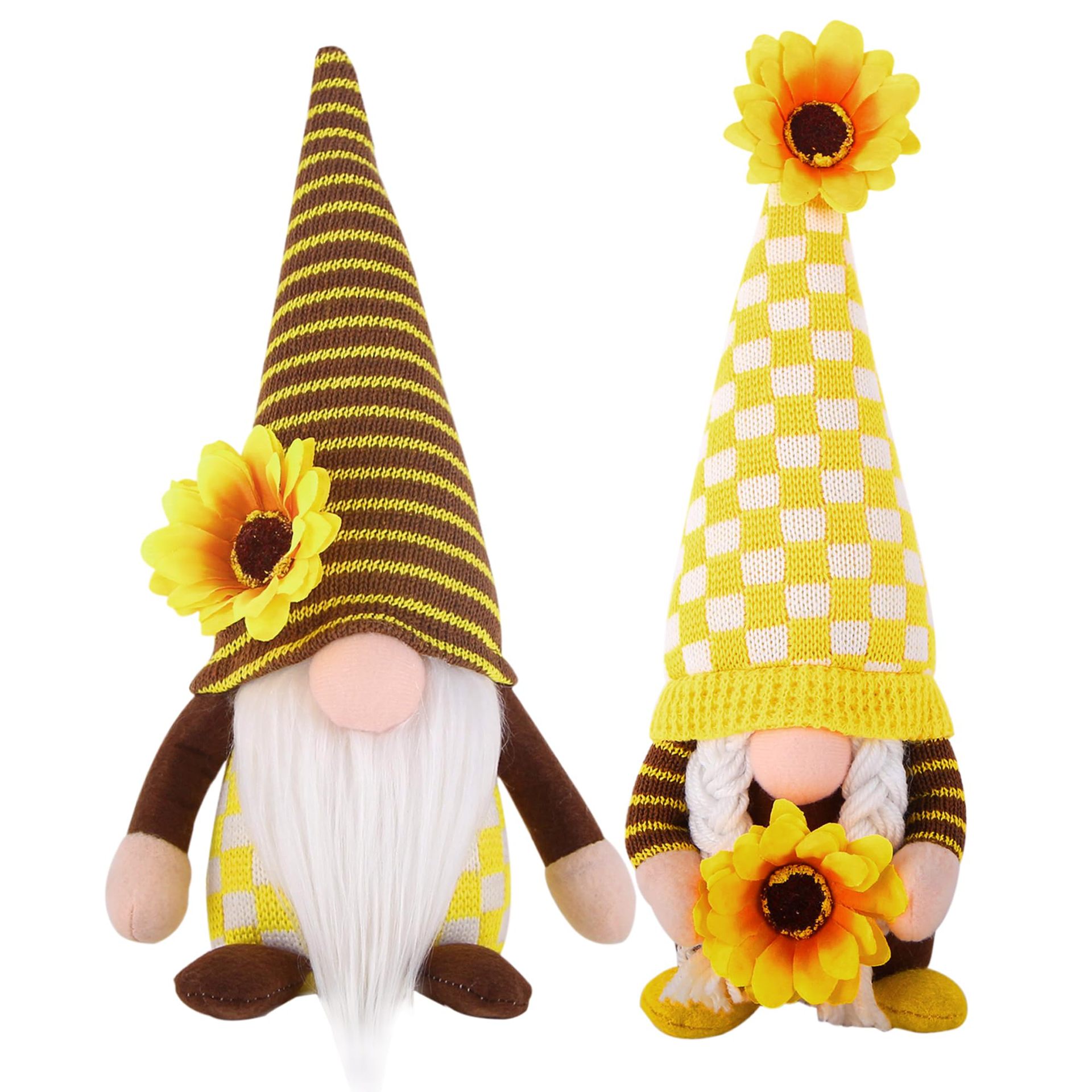 Transfronterizo nuevo festival de la abeja enano muñeca lindo muñeca girasol ventana decoración adornos