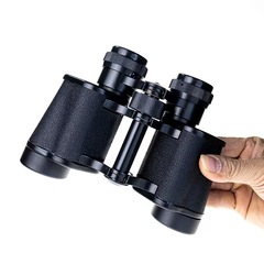 Bronze telescope 8x30 HD outdoor binoculars portable low-light night vision Begorse telescope