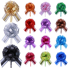 祥晖彩带 雪纱哑光婚车球形手拉花 8节一拉成型圣诞派对装饰球花