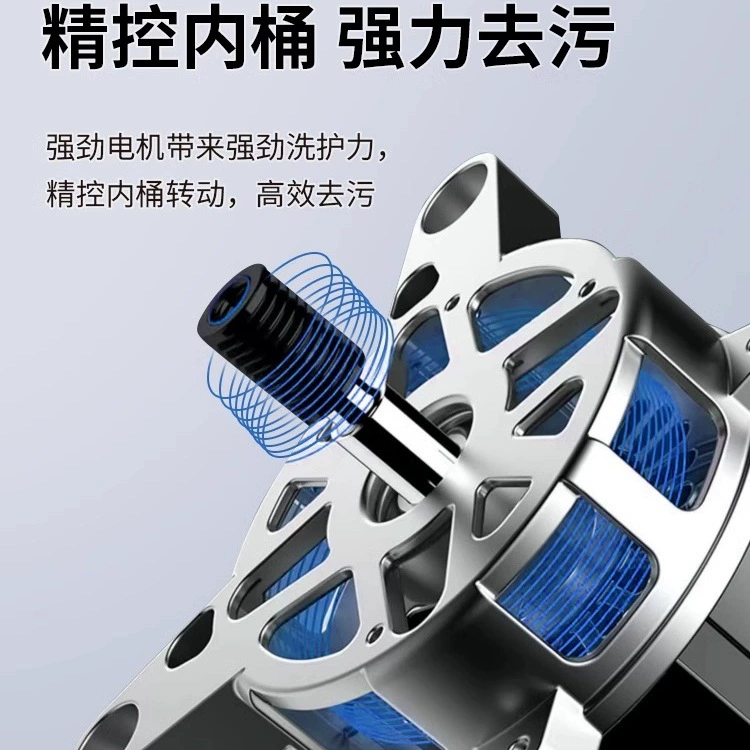 Zhigao 8/10 кг стиральная машина Обстановка полностью автоматическая маленькая общежитие Стирка и сушка аренда дом 3651