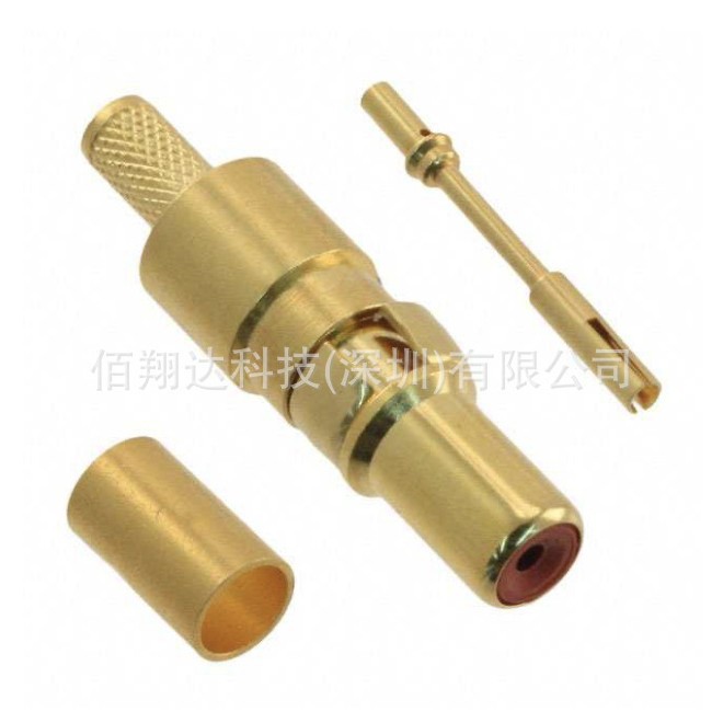 HARTING浩亭 09692825230 2A 公头 直式 铜合金 同轴插针