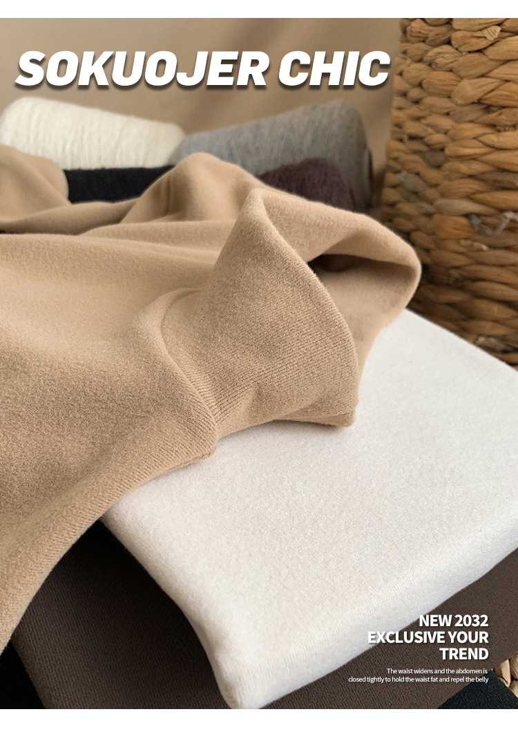 231g Weight Long Sleeve Sleeve Length Pullovers Placket Type Regular Sleeve Sleeve Type Spandex, Polyester Fabric Type Regular Top Length T-shirt Tops Type Holiday, Daily Occasion High Neck Neckline Slim Fit Type Solid Color Pattern Winter, Autumn Season Women's Gender Elegant, Streetwear Style Wholesale Women's Elegant Streetwear Solid Color Long Sleeve Sweaters & Cardigans 5