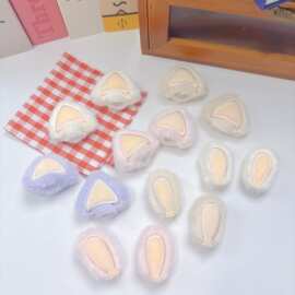 毛绒耳朵diy发箍头饰服装帽子配件辅料可爱韩版配饰卡通充棉玩偶