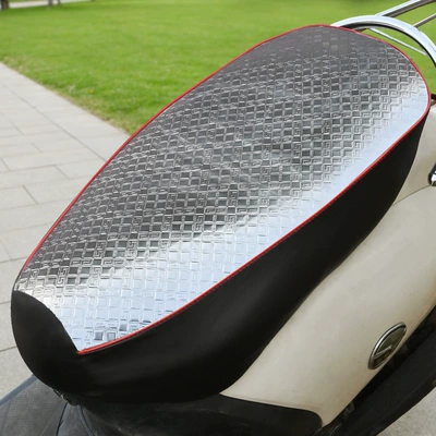 Insulation, Wear-Resistant Leather Seat Cover – Electric car cushion - rubiks-cube-geometry-silver-large-size