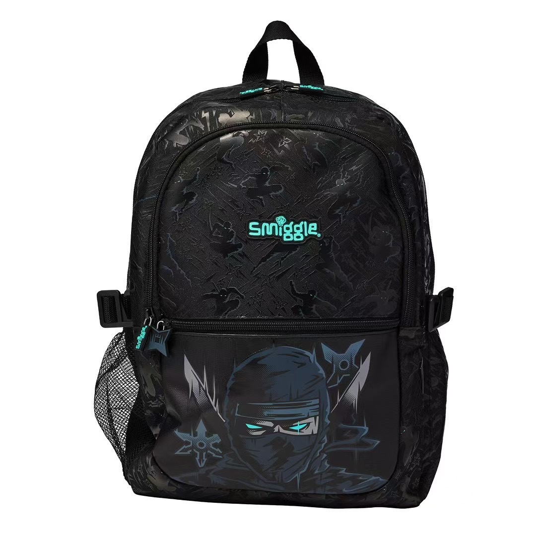 Smiggle grande kt Stitch mochila de gran capacidad de descompresión de doble hombro de dibujos animados