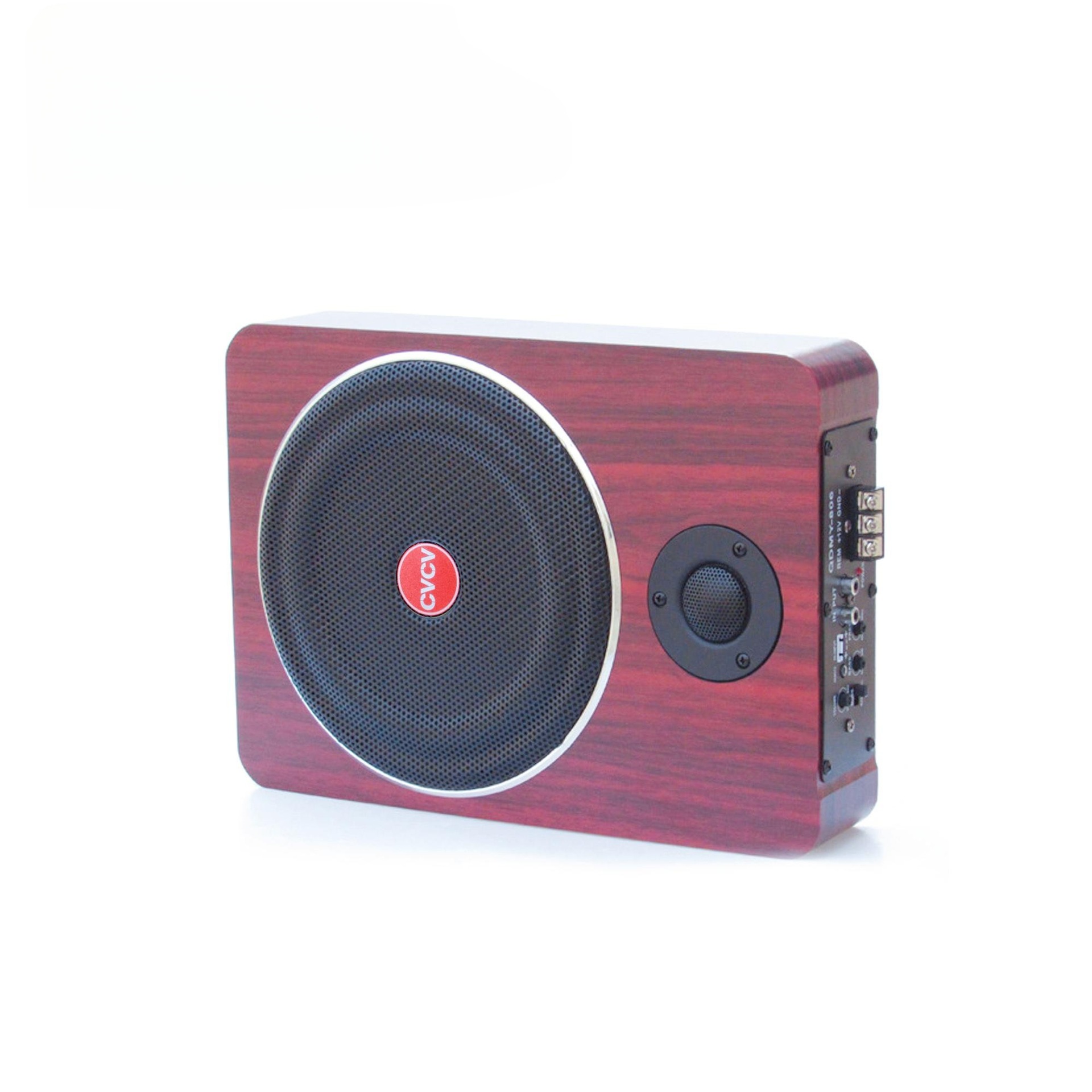 8 inch Bluetooth active ultra-thin car audio Car Subwoofer 12V24V high-power pair seat speaker