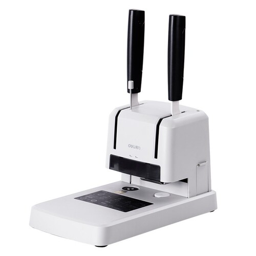 Powerful 33669S Financial Binding Machine, Accounting Financial Vouchers, Invoice Punching Machine, Office Archive Binding, Glue Binding Machine