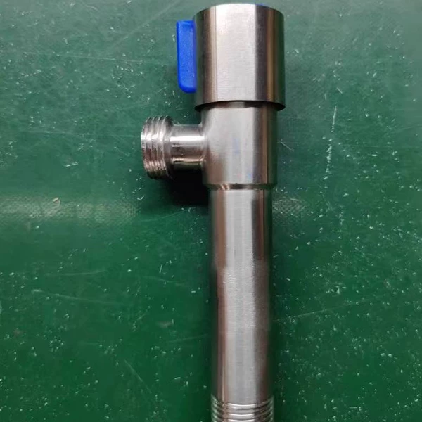 G type blue wheel 13 length stainless steel angle valve