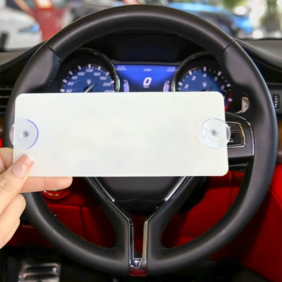 Nömrəli dayanma kartı minibus plate car temporary parking - scan-the-qr-code-model-self-write-model-whiteboard-pen