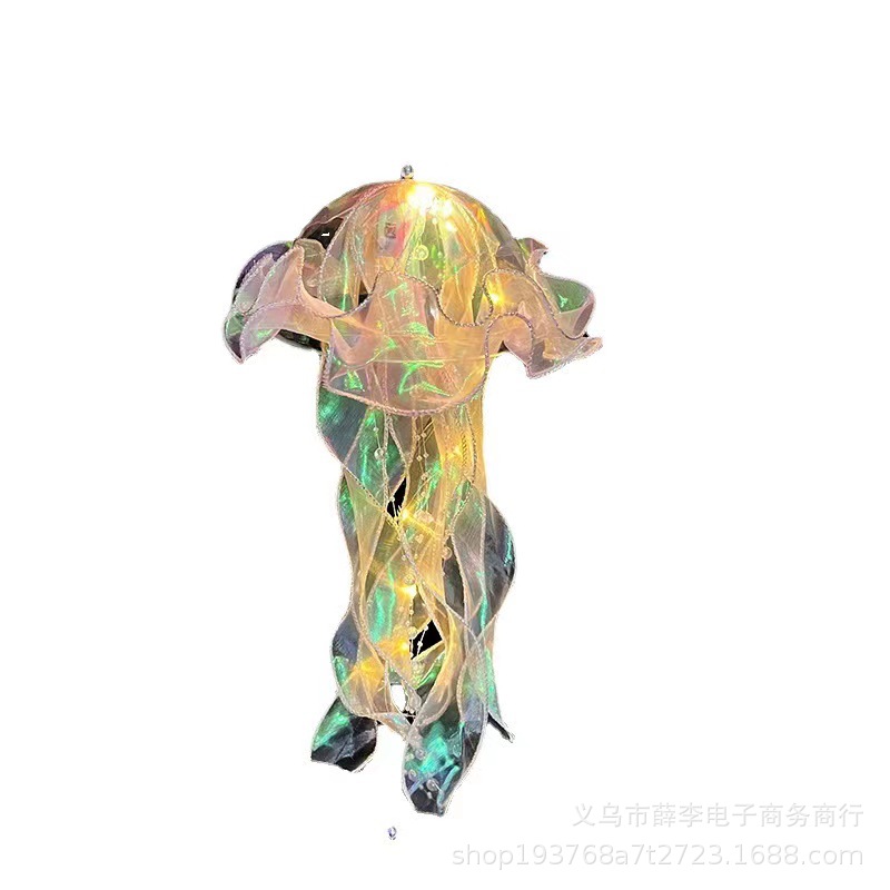 Puesto caliente-Venta de medusas luminosas linterna portátil creativo Red roja atmósfera decorativa luz de noche puesto de juguete luminoso