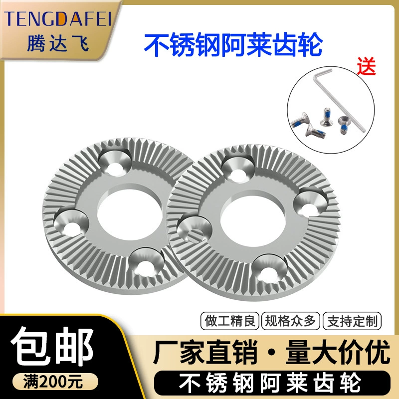 Alai gear M6 винт из нержавеющей стали клетка для кроликов Боковая ручка разъем поворотное отверстие для винта адаптер шестерни для зеркальной камеры