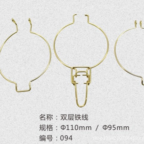 圆形密封罐铁线扣，铁线圈，铁线箍，五金加工，铁线加工