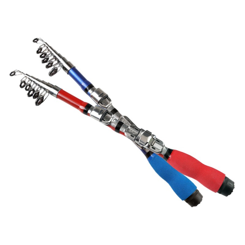 Mini pequeño mar caña de pescar mar Varilla traje completo hielo pesca sección corta portátil varilla de lanzamiento conjunto completo roca varilla Luya mar varilla de lanzamiento