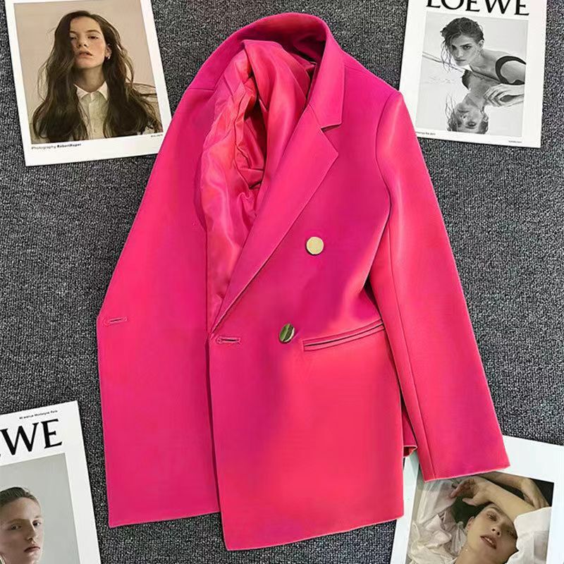 Small Suit 2024 New Style Suit Jacket Slim Fit Fashionable Versatile Elegant Commuter Suit Jacket