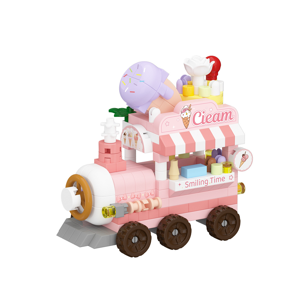 Mackensm K554 - 9 Dream Tour Fast Line Blocks Juguetes de jardín de infantes Regalos para niños