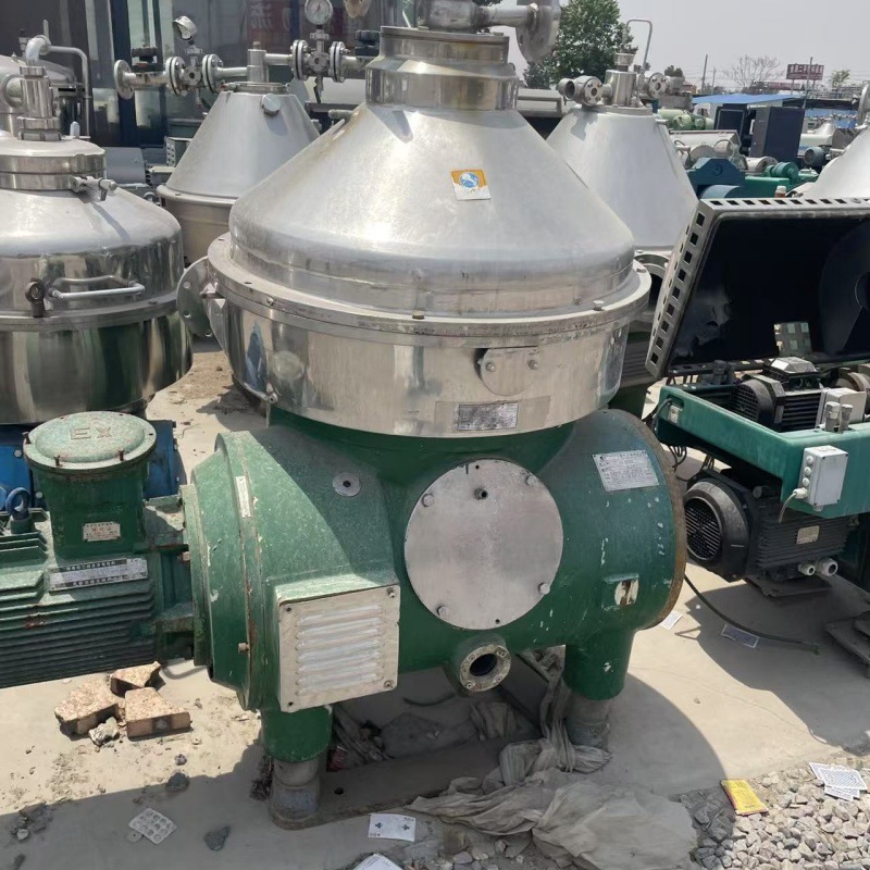 二手碟片离心机 立式化工离心设备 不锈钢固液分离设备