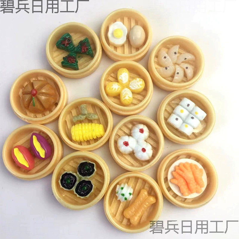 Новые мини-пароварки, искусственные маленькие игрушки из смолы, DIY игрушки в слепых пакетах, украшения для дома, аксессуары для украшений оптом