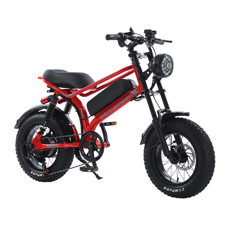 Красная литиевая батарея 48V10AH