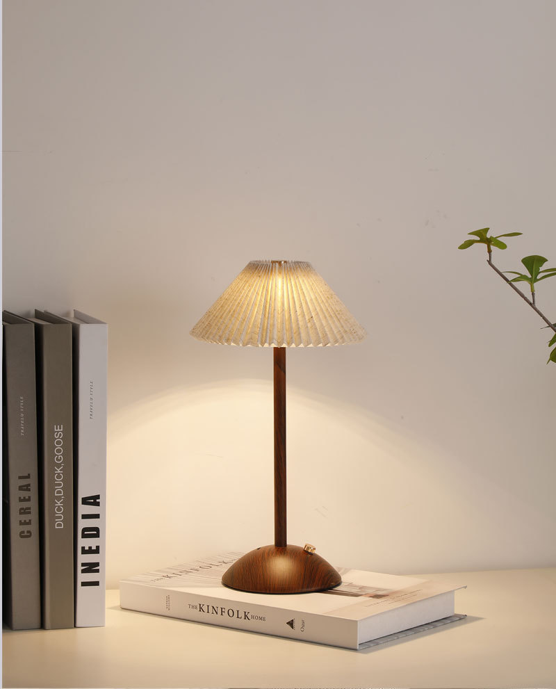 Bedside lamp in the bedroom