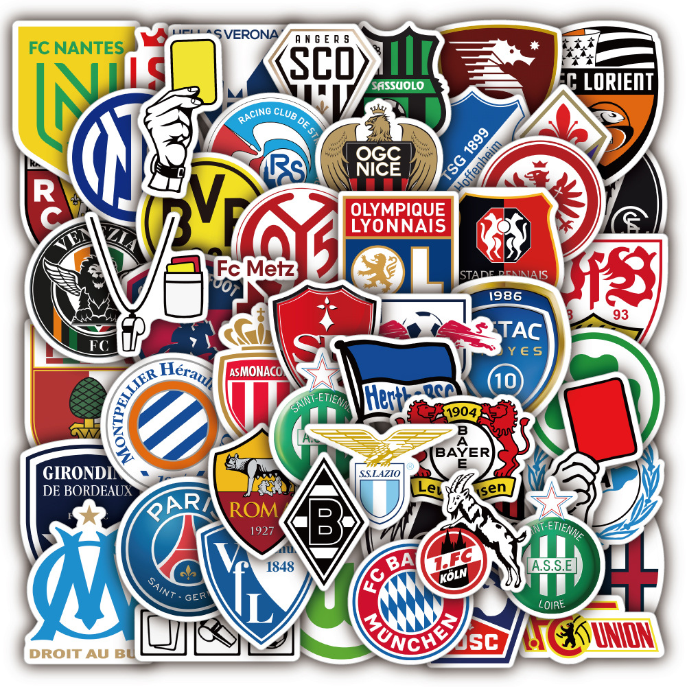 1500 bolas mixtas estrellas pegatinas de graffiti fútbol hockey béisbol portátil impermeable skate troquelado pegatinas