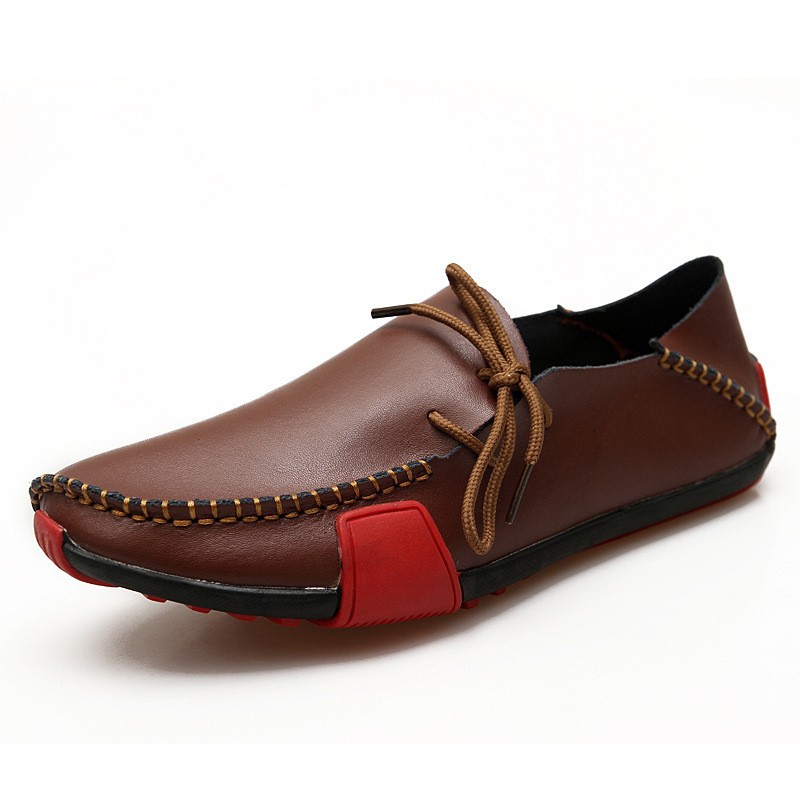 Zapatos de cuero casuales de invierno transfronterizos zapatos perezosos con cremallera lateral para hombres zapatos de negocios para hombres británicos zapatos de guisantes ligeros zapatos para hombres