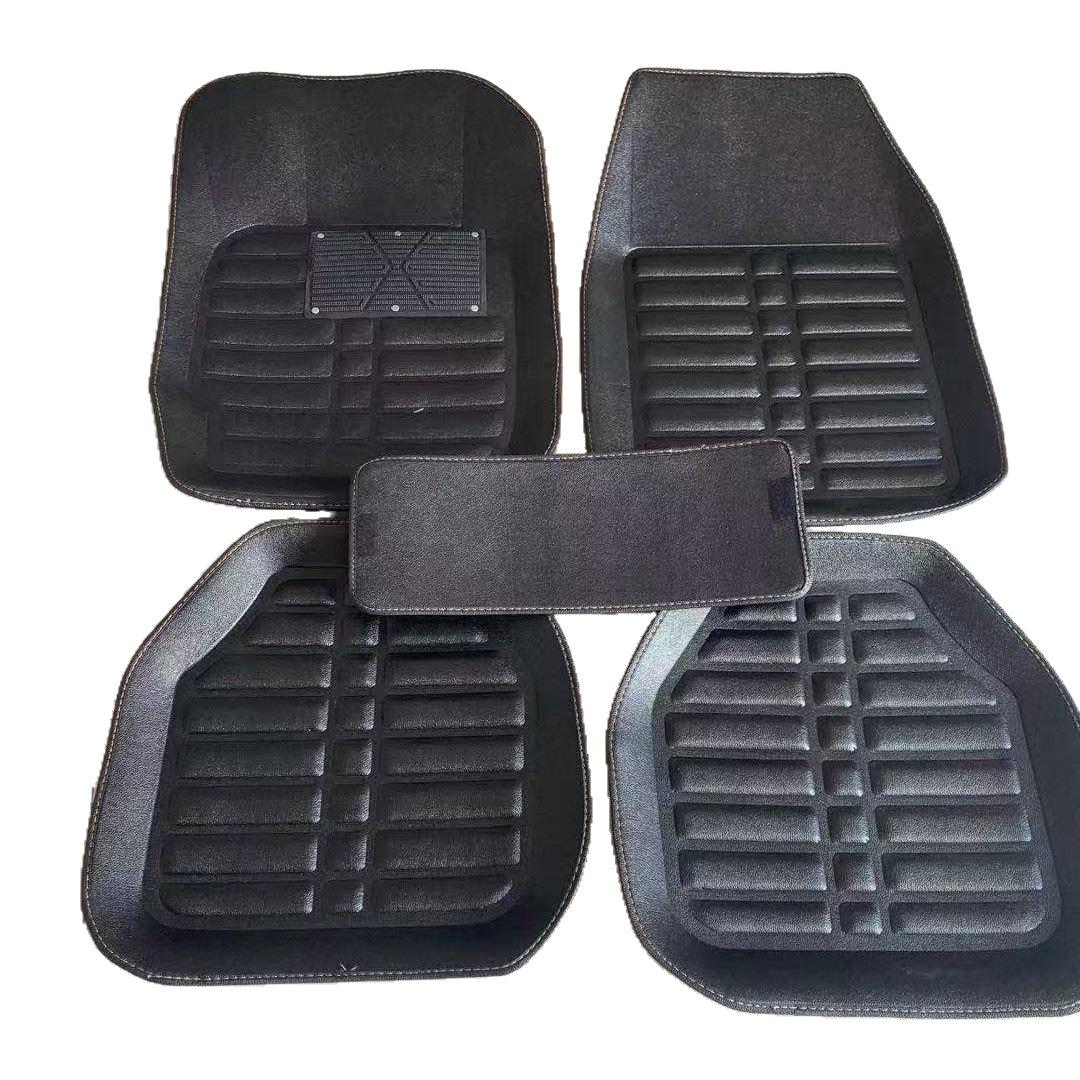 Suitable for Left and Right Steering Wheel Universal Car Floor Mats, Large Waterproof and Wear-Resistant Floor Mats for the Driver's Seat, Suitable for Middle Eastern and Southeast Asian Models