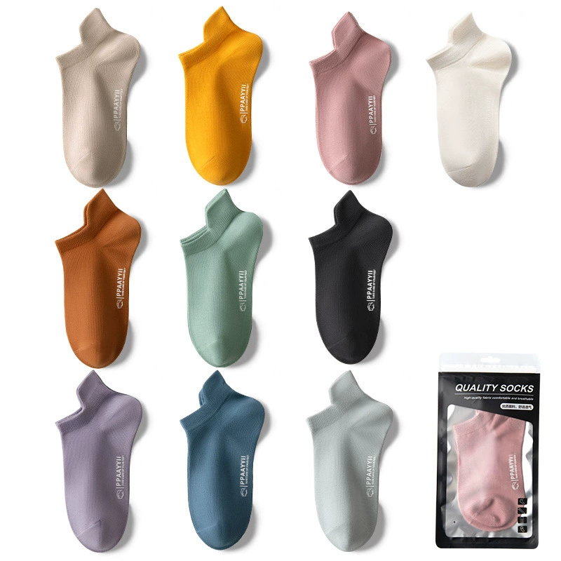 Cotton autumn socks, 98% cotton, absorbs sweat and smell, wholesale