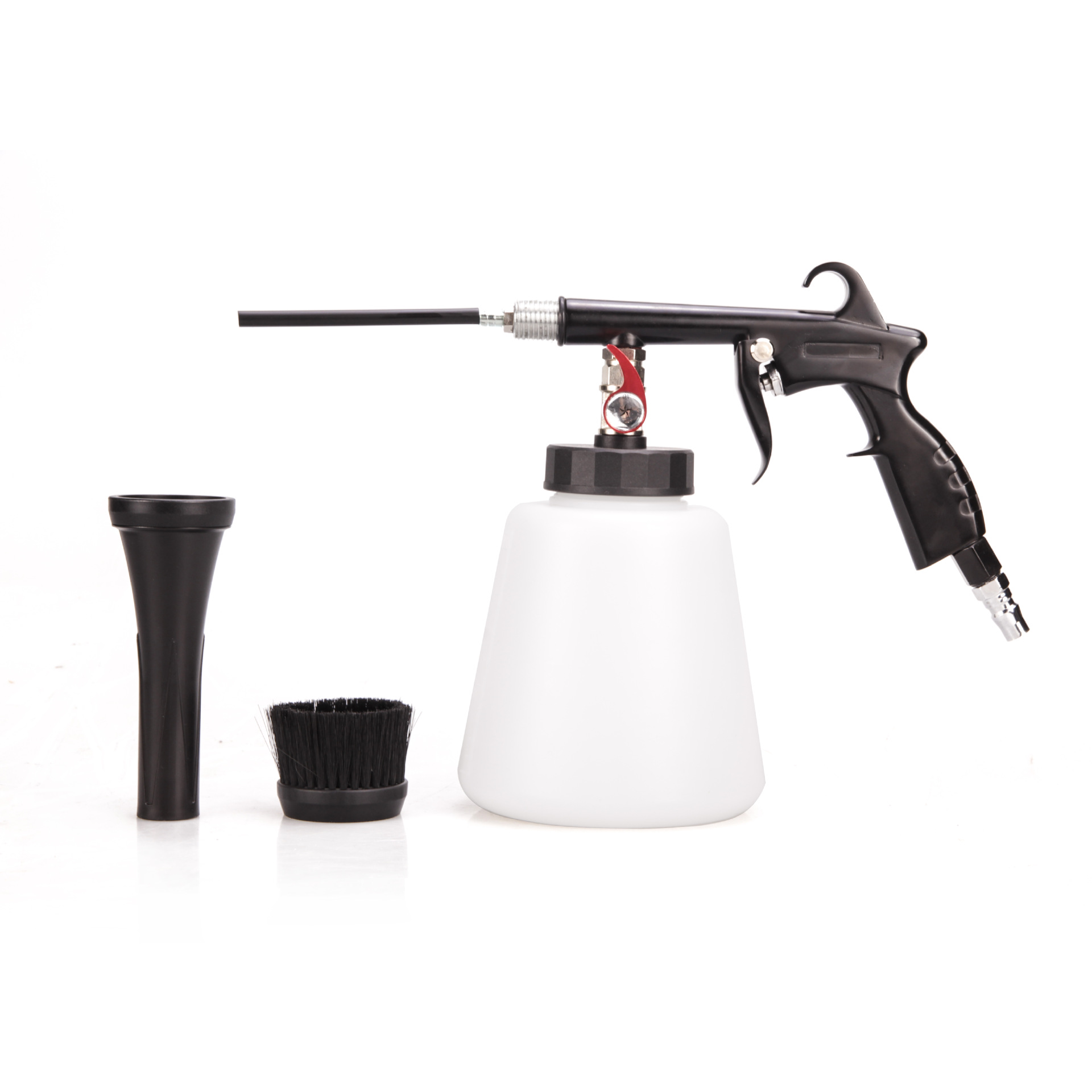 Tornado pistola de limpieza de interiores de automóviles pistola de soplado de polvo neumático pistola de soplado de aire portátil tornado pistola de espuma de limpieza