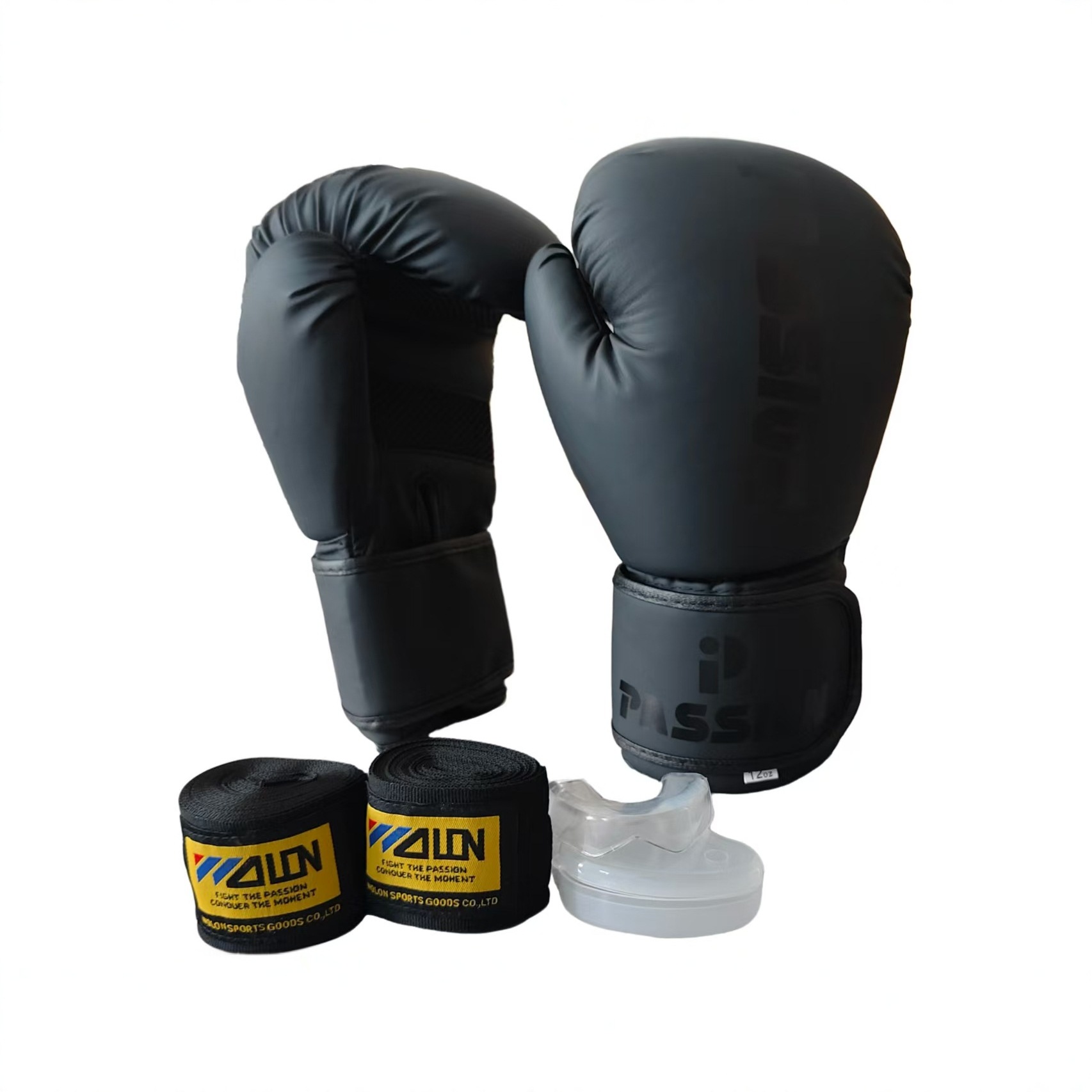 Boxing Gloves Professional Adult Sanda Muay Thai Fighting Gloves for Men and Women and Kidsren Training to Hit Sandbags Complete Set