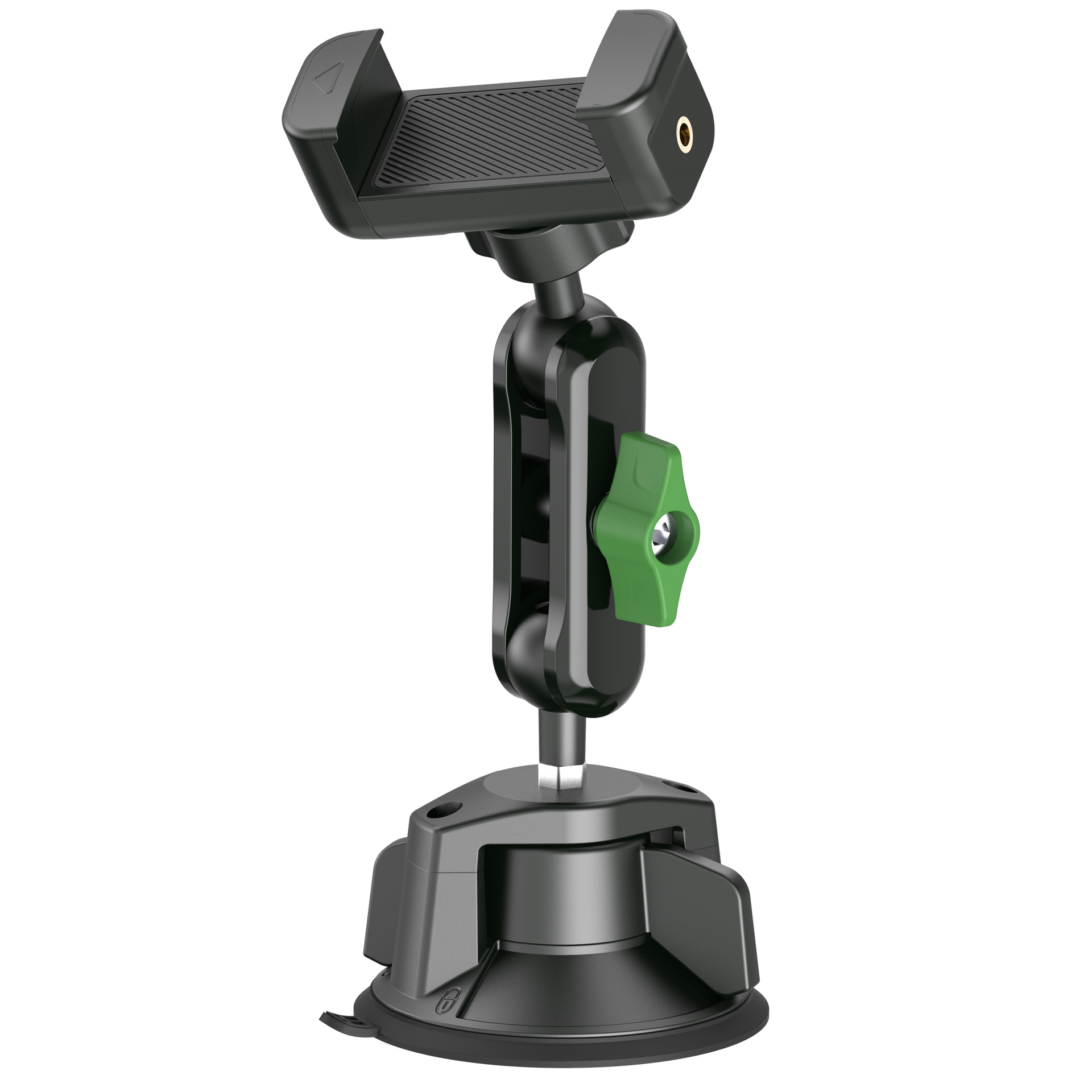 Car-Mounted Phone Holder with Desktop Height Adjustment, Multifunctional Gadget, Suction Cup Phone Holder for Car Navigation