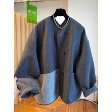 高端南油欧货外套女2025新款秋季洋气宽松漂亮独特时髦超好看上衣