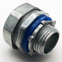 锌合金防水塑料软管直接头Zinc Liquid Tight Straight Connector