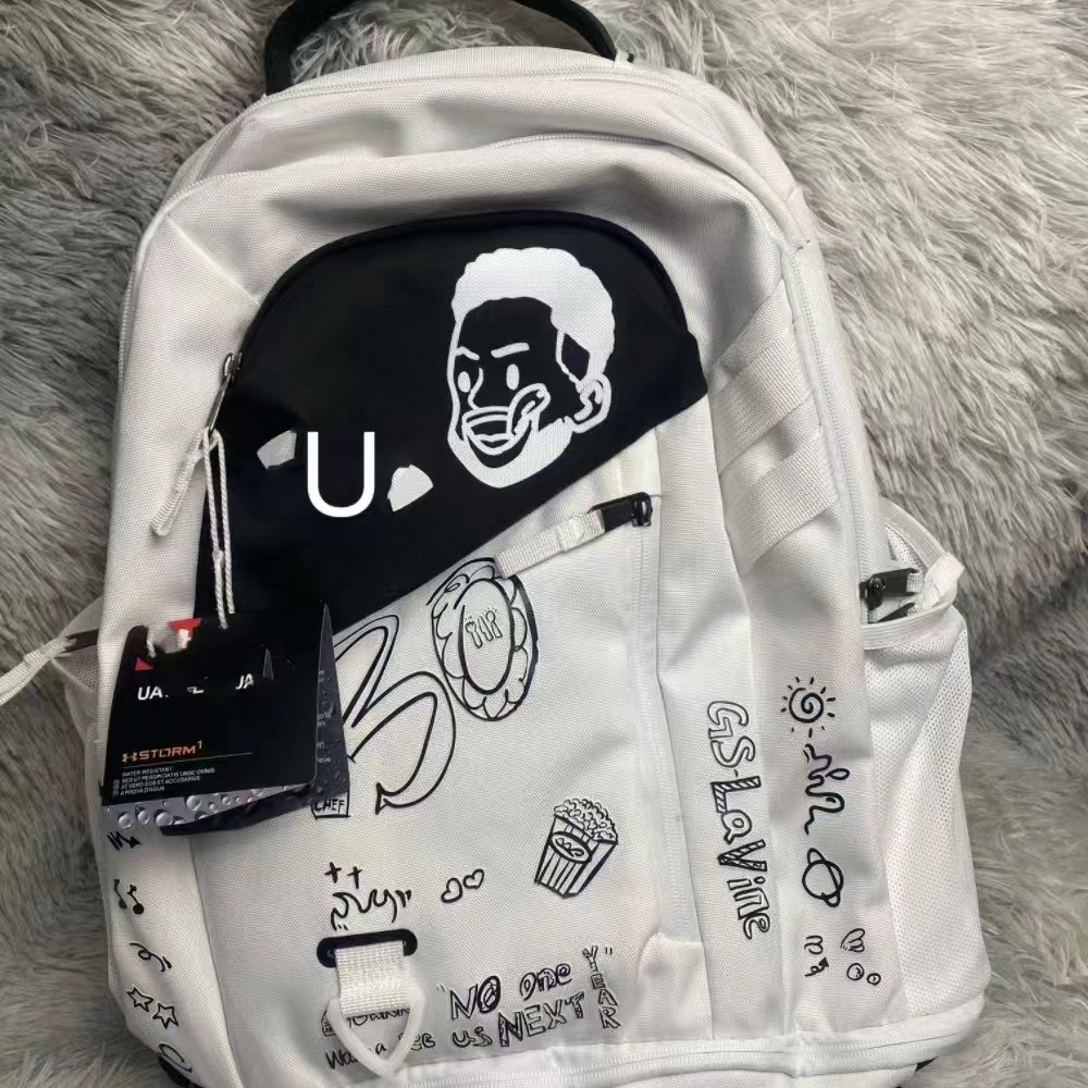 On behalf of the hair new basketball sports trend men's and women's schoolbag computer bag fashion backpack large capacity travel bag