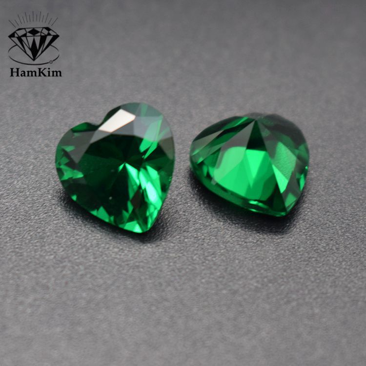 心形 绿纳米宝石