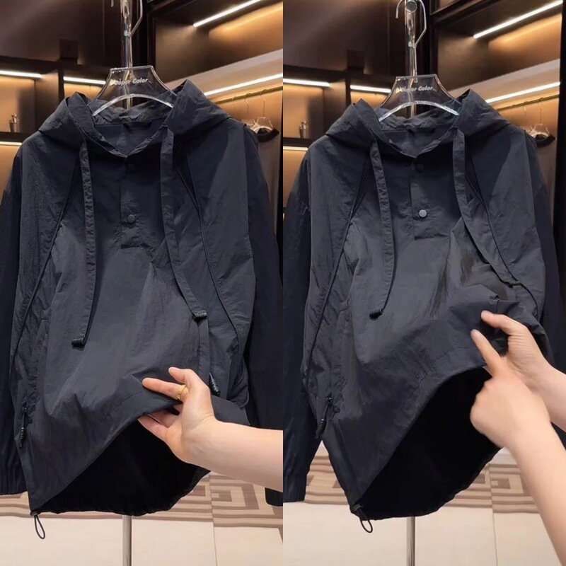 【High Quality】【Black Warrior Hooded Sweatshirt】Autumn Trendy New Versatile Black Warrior Hooded Sweatshirt for Men 【High Quality】【Black Warrior Hooded Sweatshirt】Autumn Trendy New Versatile Black Warrior Hooded Sweatshirt for Men