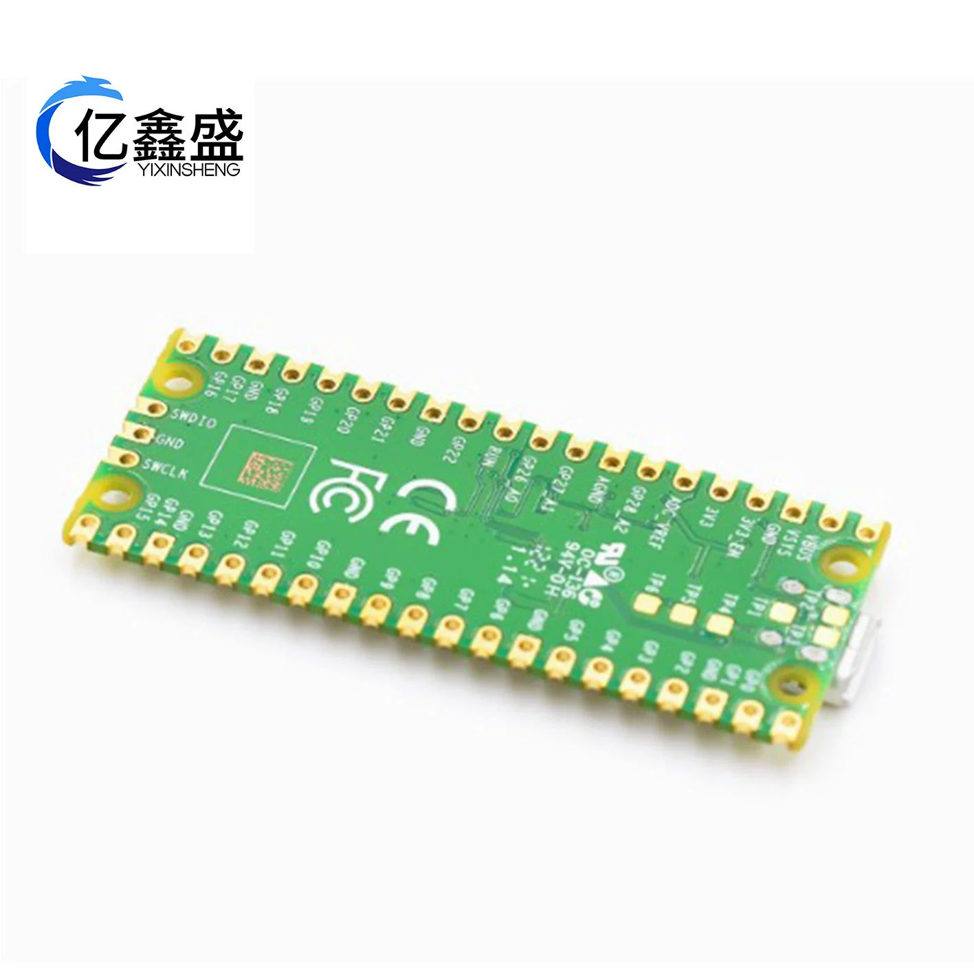 Development Board Raspberry Pi Pico RP2040, dual-core MCU, MicroPython support, USB-C option